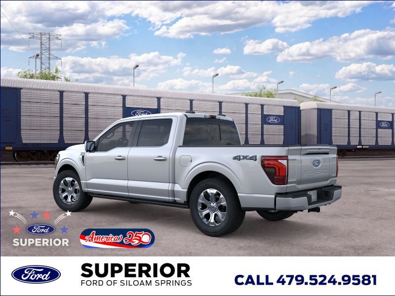 New 2026 Iconic Silver Metallic Ford Platinum image 4