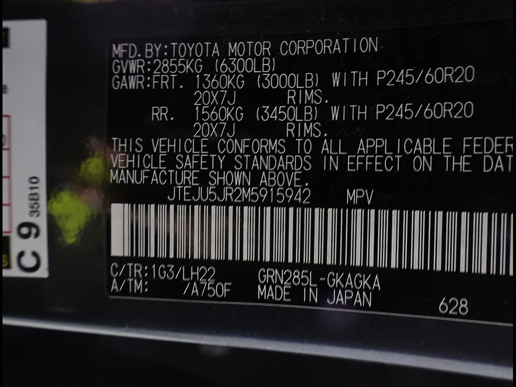 Used 2021 Magnetic Gray Metallic Toyota Nightshade Edition image 18