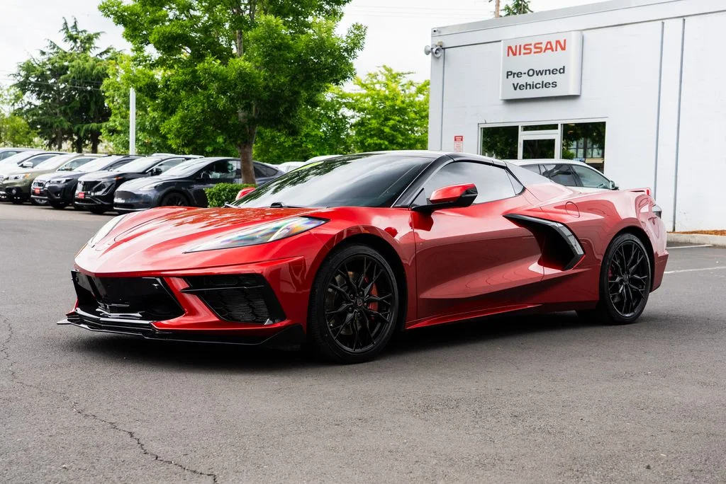 Used 2023 Red Chevrolet Stingray image 3