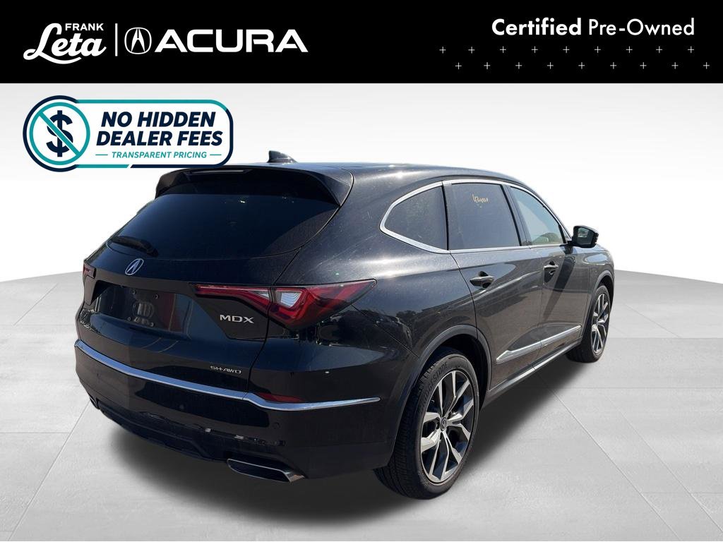 Certified Used 2024 Majestic Black Pearl Acura  image 6