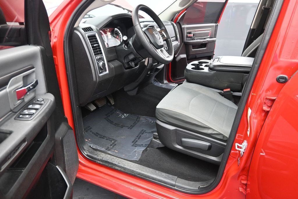 Used 2021 Flame Red Clearcoat Ram SLT image 12