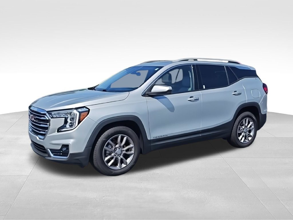 Used 2022 Silver GMC SLT image 5