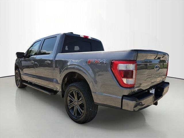 Used 2022 Carbonized Gray Ford LARIAT image 3
