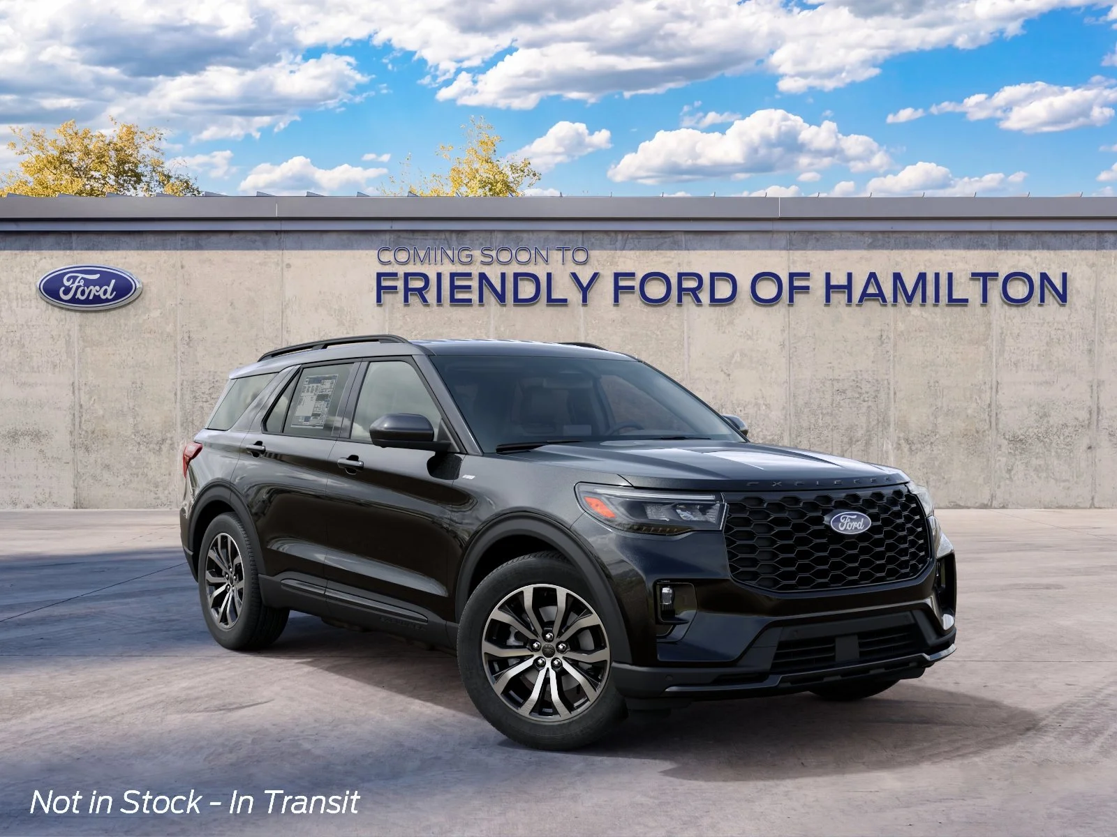 New 2027 Agate Black Metallic Ford ST-Line image 4