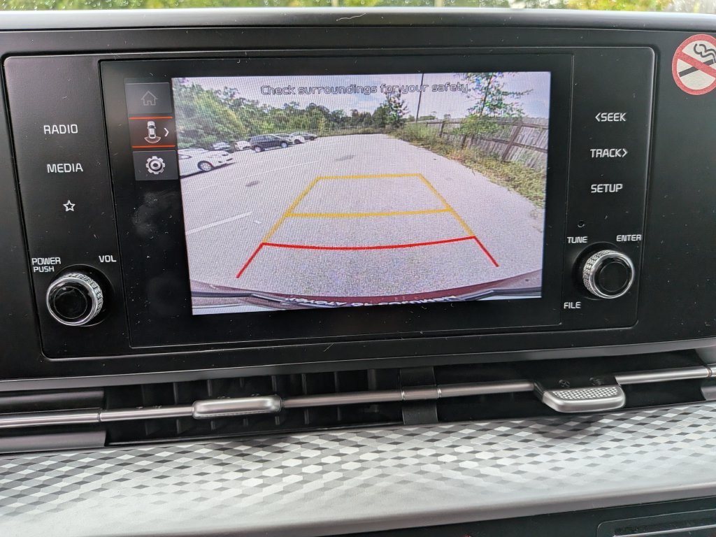 Used 2024 Red Kia LX image 19