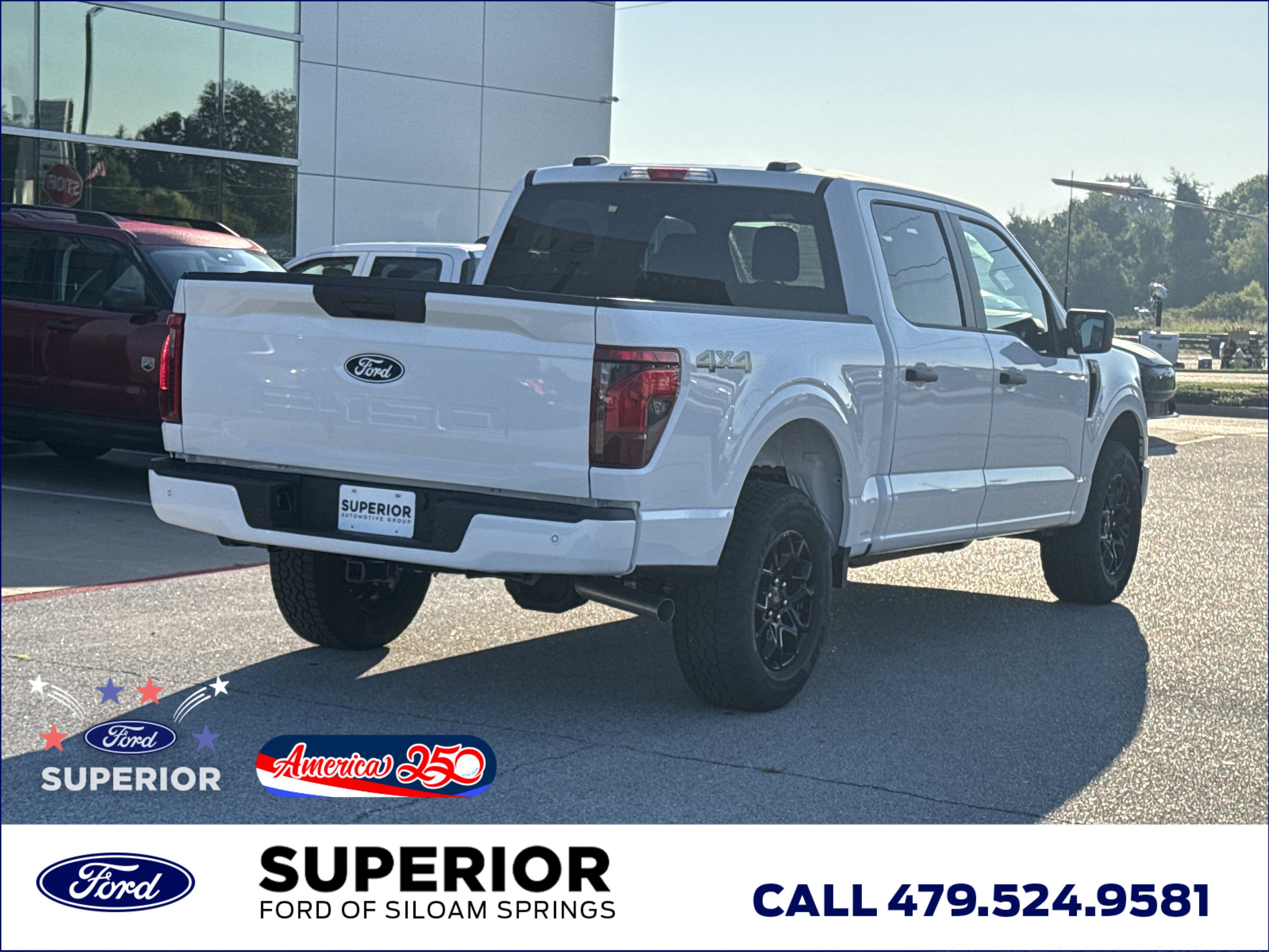 New 2026 Oxford White Ford STX 4WD image 3