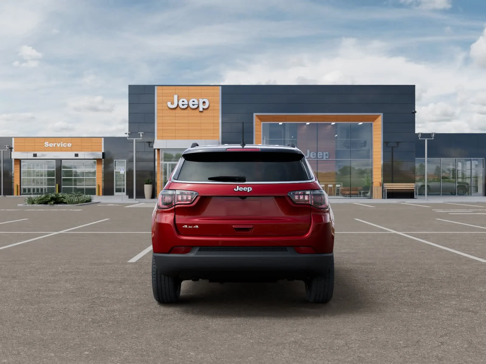 New 2026 Red Hot Pearlcoat Jeep Limited Altitude image 7