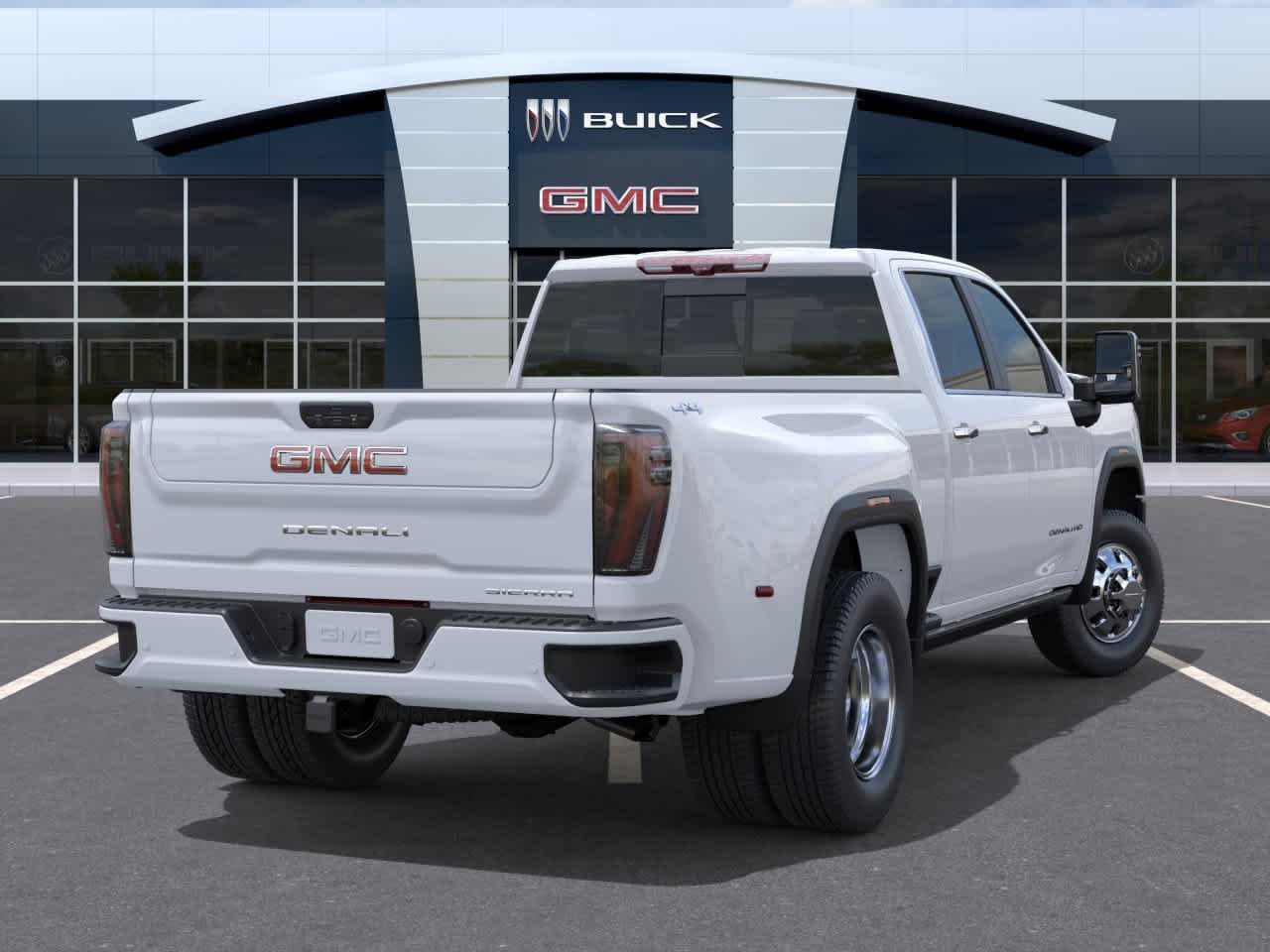 New 2026 Glacier White Tricoat GMC Denali Ultimate DRW image 4