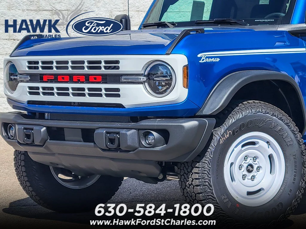 New 2026 Velocity Blue Metallic Ford Heritage Edition image 1