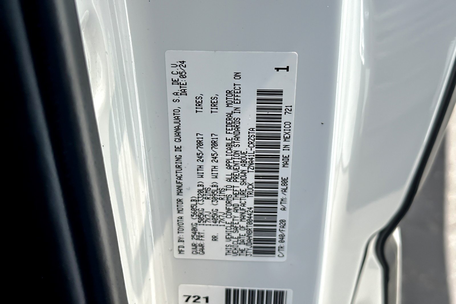 Used 2024 Ice Cap Toyota SR image 25