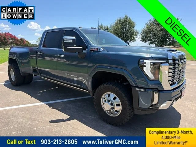 Used 2025 Downpour Metallic GMC Denali DRW image 1