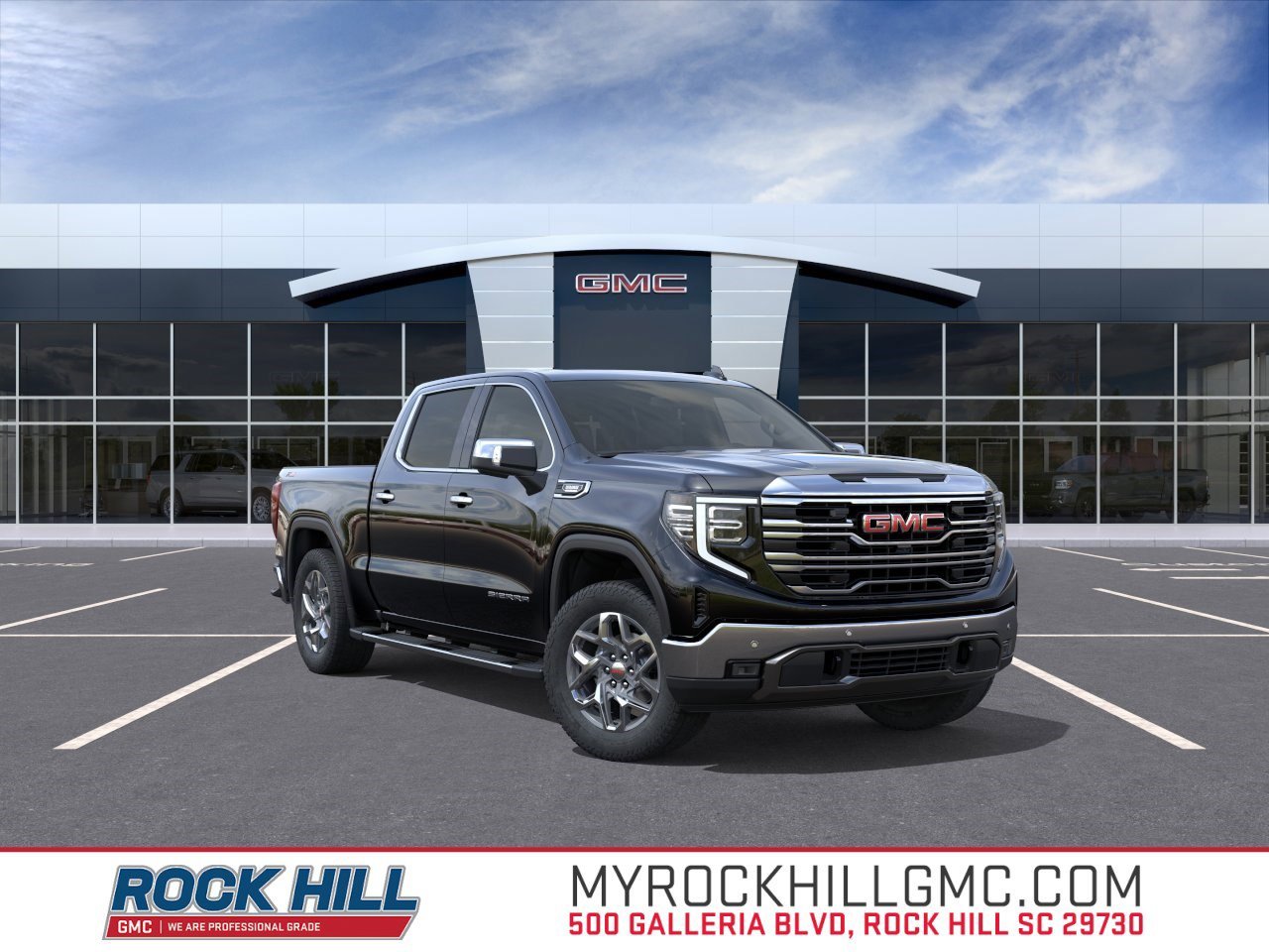 New 2026 Onyx Black GMC SLT image 1