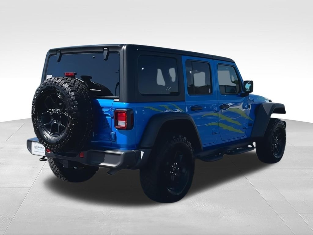 Used 2025 Blue Jeep Willys image 8