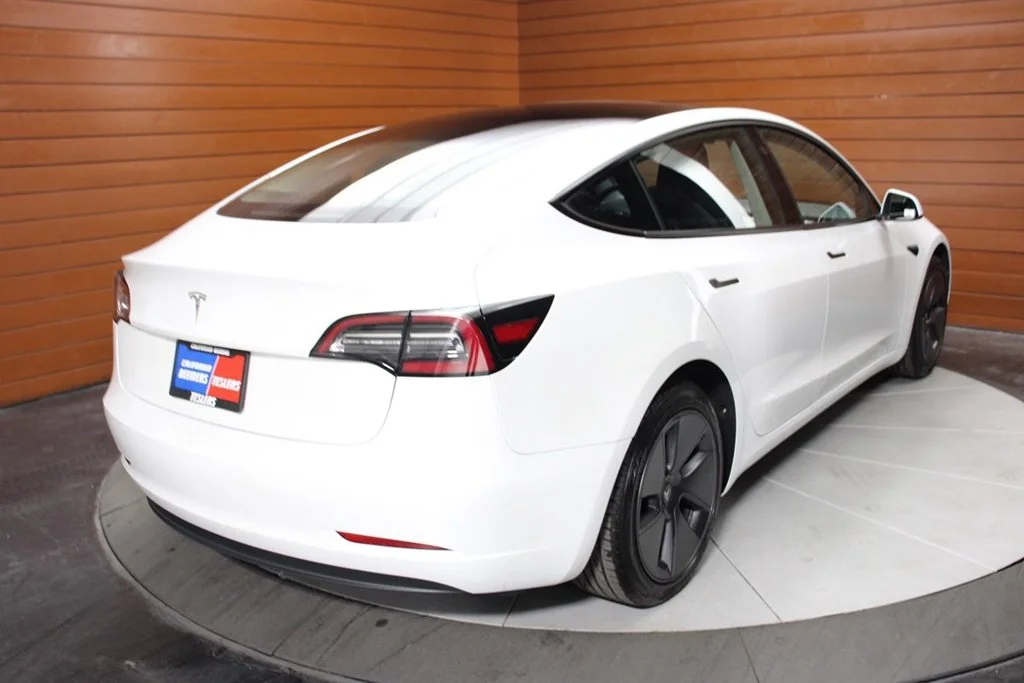 Used 2023 Pearl White Multi-Coat Tesla Base image 19
