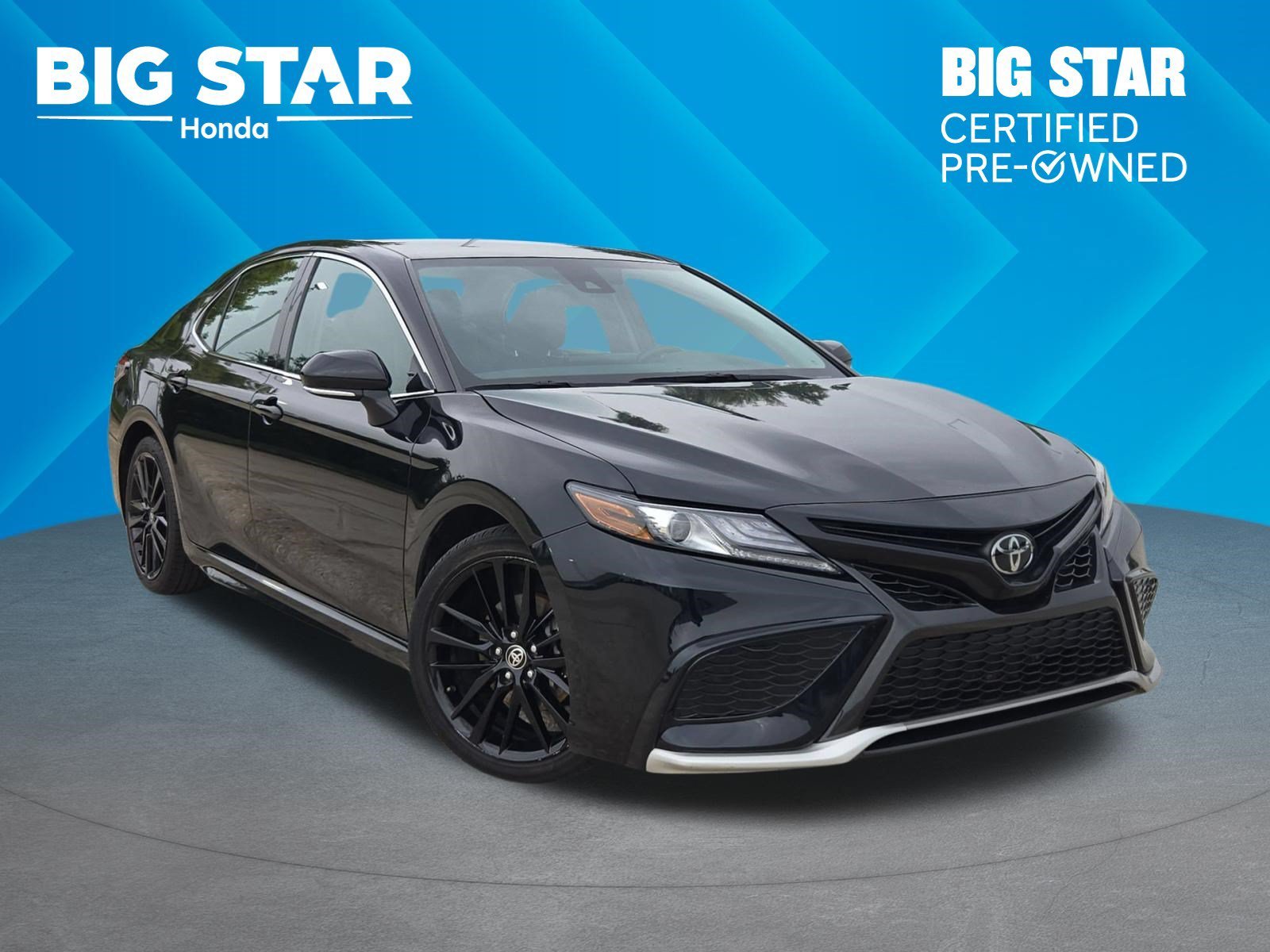 Used 2024 Midnight Black Metallic Toyota XSE image 1