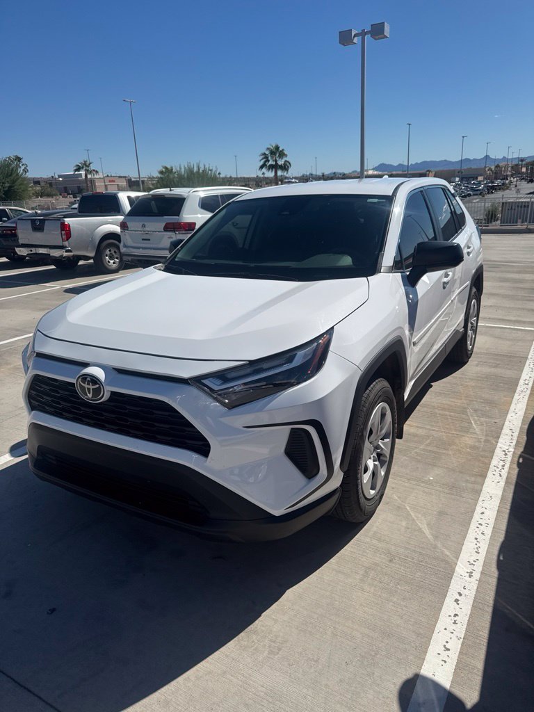 Certified Used 2024 White Toyota LE image 1