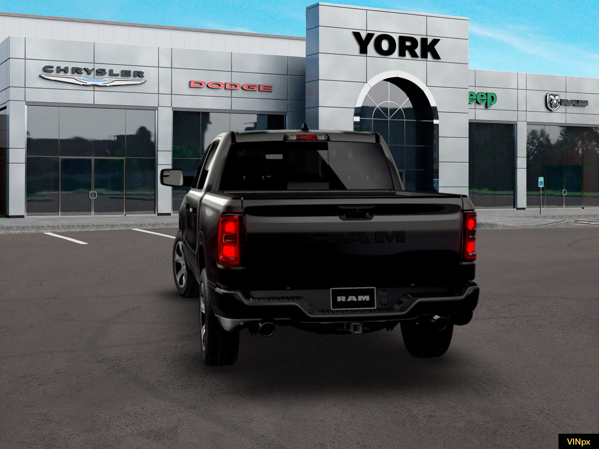 New 2026 Diamond Black Crystal Pearl-Coat Exterior Paint RAM Express image 25