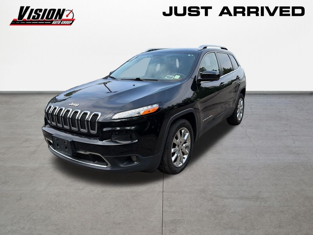 Used 2015 Black Jeep Limited image 1