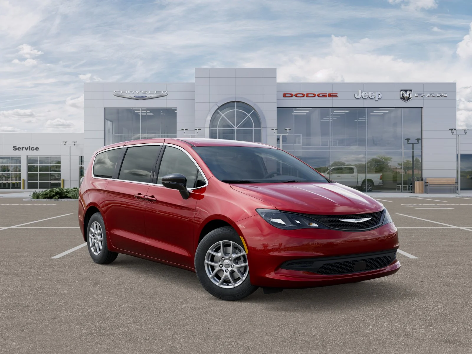 New 2026 Red Hot Pearl-Coat Exterior Paint Chrysler LX image 35
