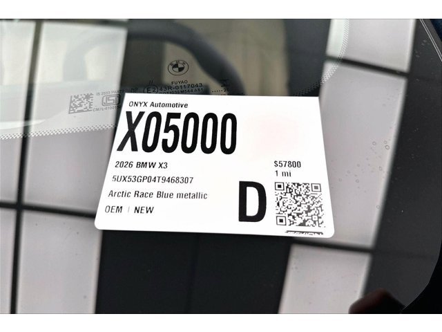 New 2026 Arctic Race Blue metallic BMW 30 xDrive image 19