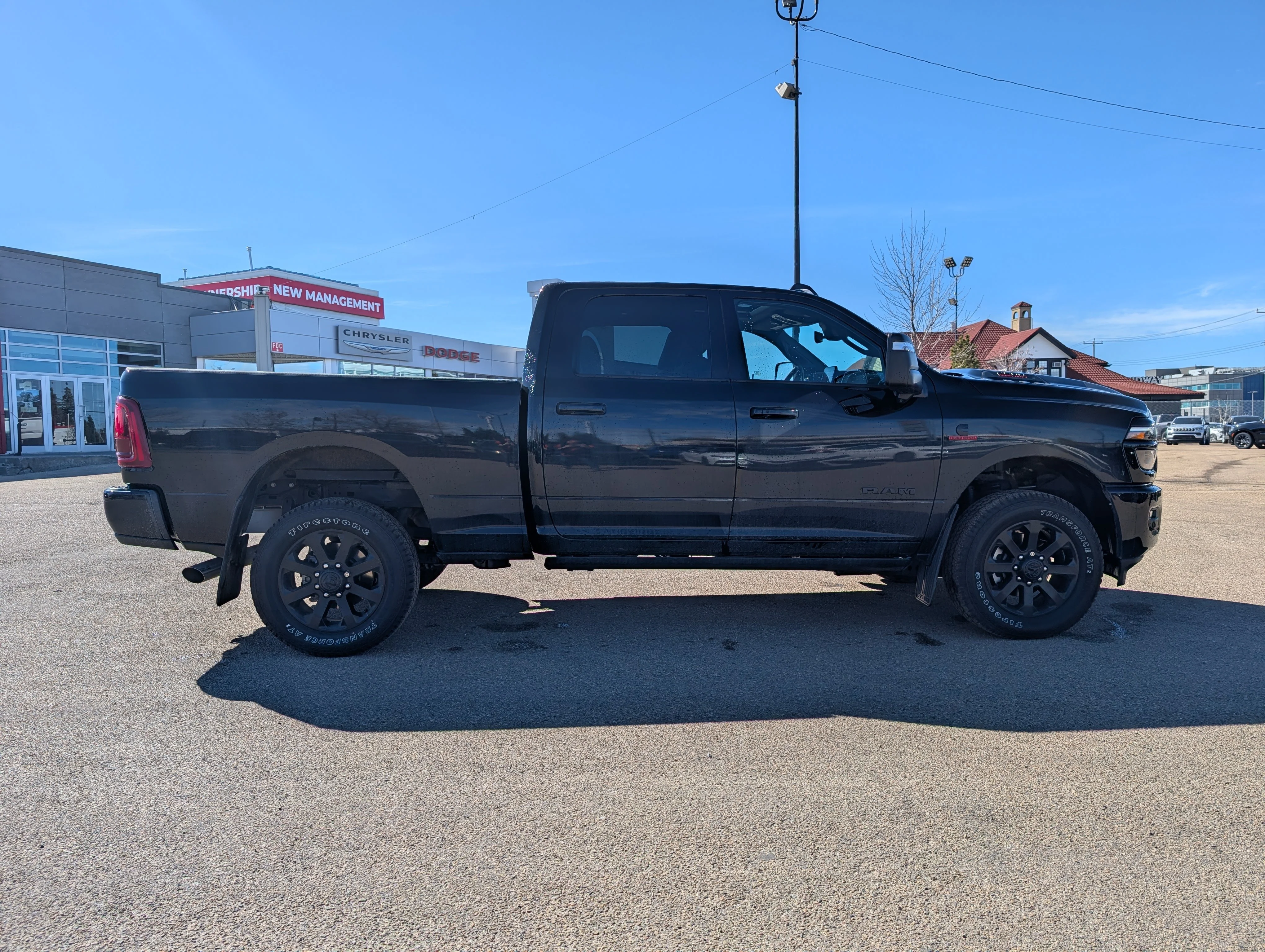 Used 2026 Diamond Black Crystal Pearlcoat Ram Laramie image 8