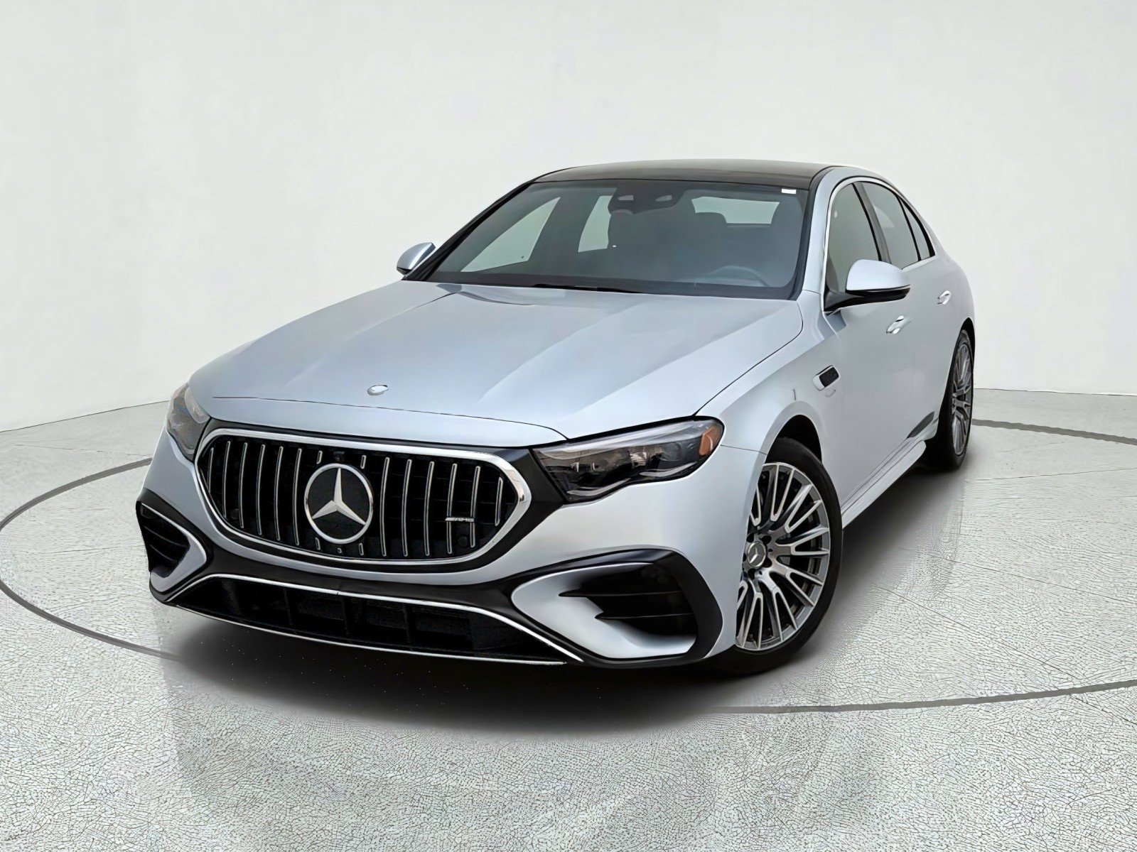 Certified Used 2025 Cirrus Silver Metallic Mercedes-Benz AMG® E 53 E image 2