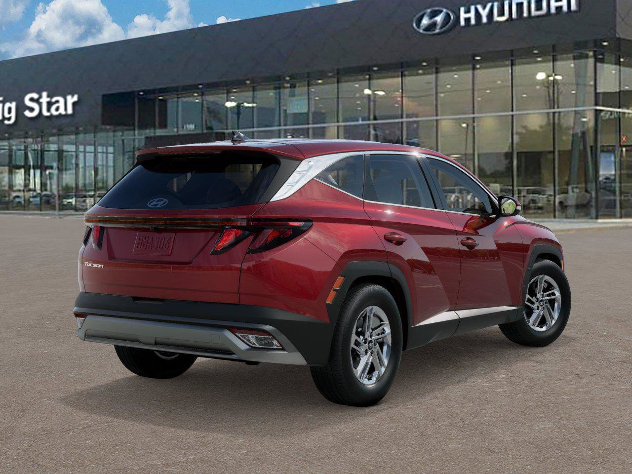 New 2026 Ultimate Red Hyundai SE FWD image 4