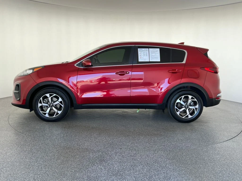Used 2020 Red Kia LX image 7