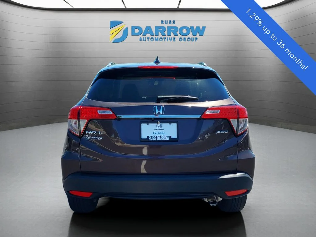 Certified Used 2021 Midnight Amethyst Honda AWD EX image 4