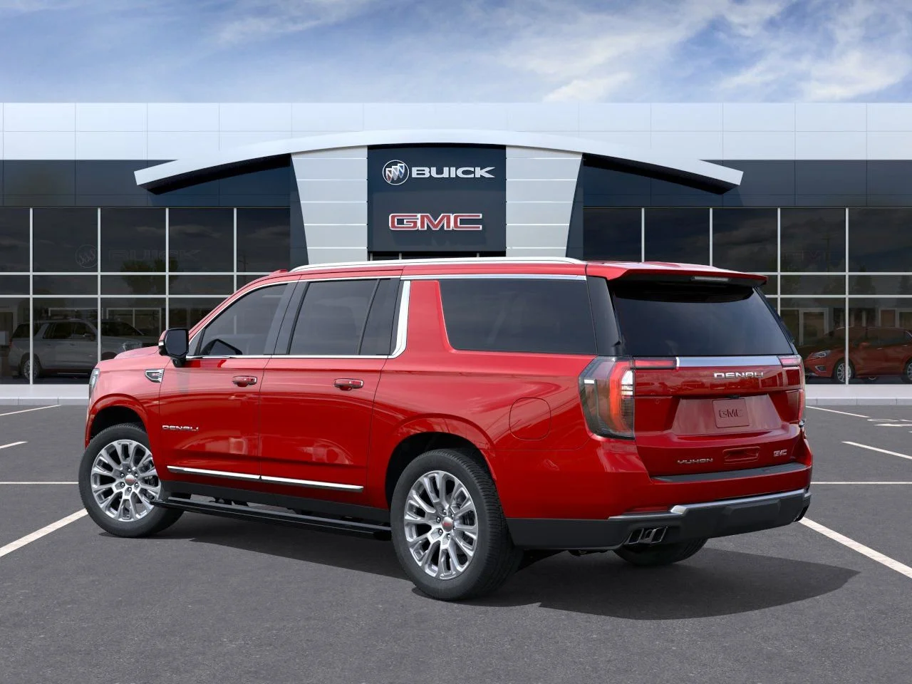 Demo 2026 Volcanic Red Tintcoat GMC Denali image 3