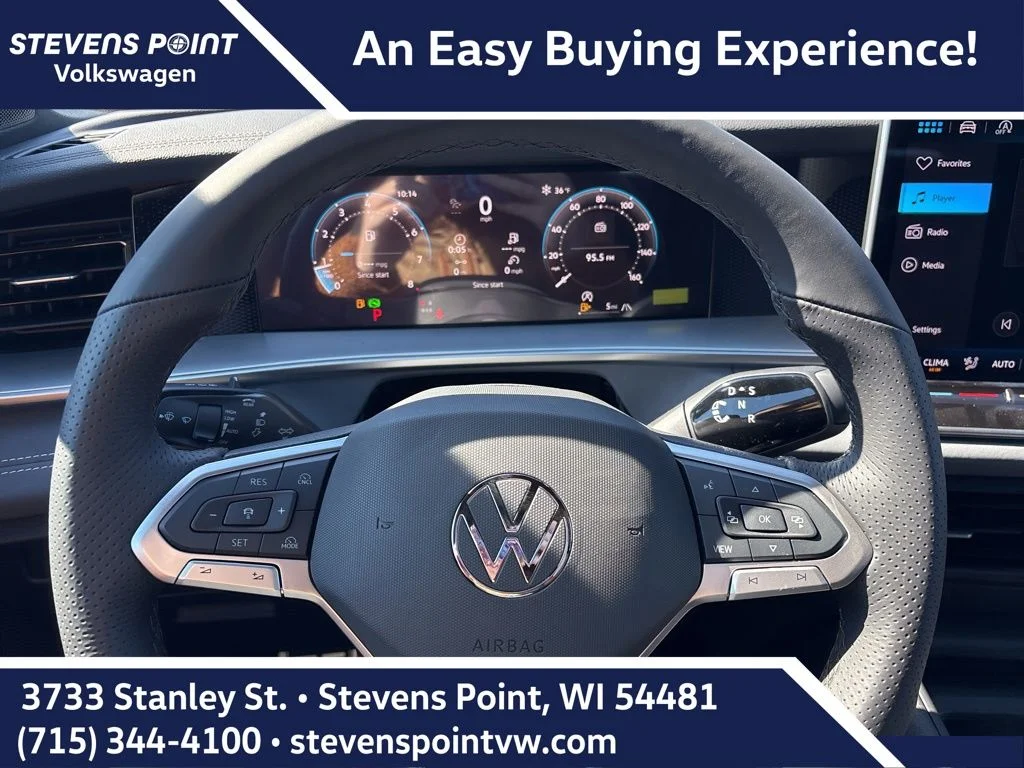 New 2026 Monterey Blue w/Deep Black Roof Volkswagen 2.0T SE R-Line Black image 12