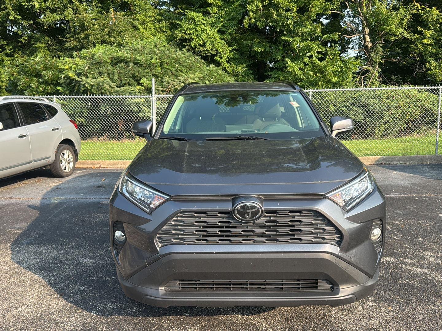 Used 2020 Magnetic Gray Metallic Toyota XLE image 8