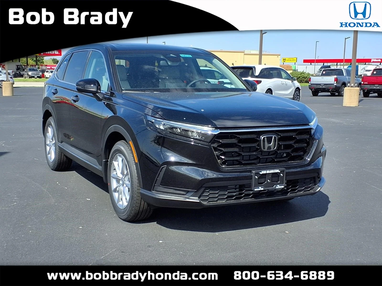 New 2026 Crystal Black Pearl Honda EX image 1