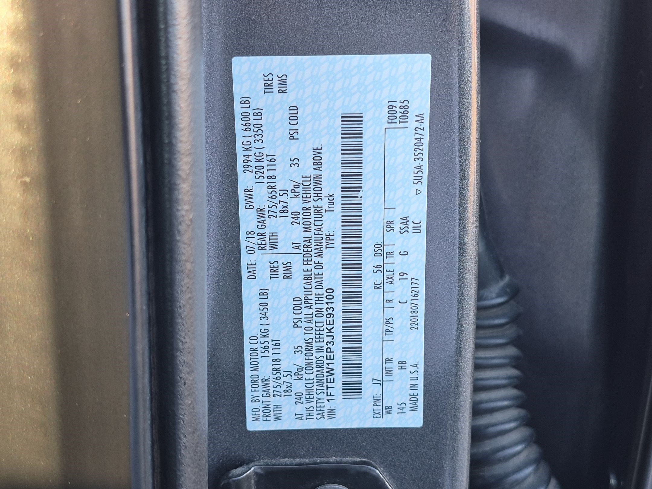 Used 2018 Magnetic Ford LARIAT image 34