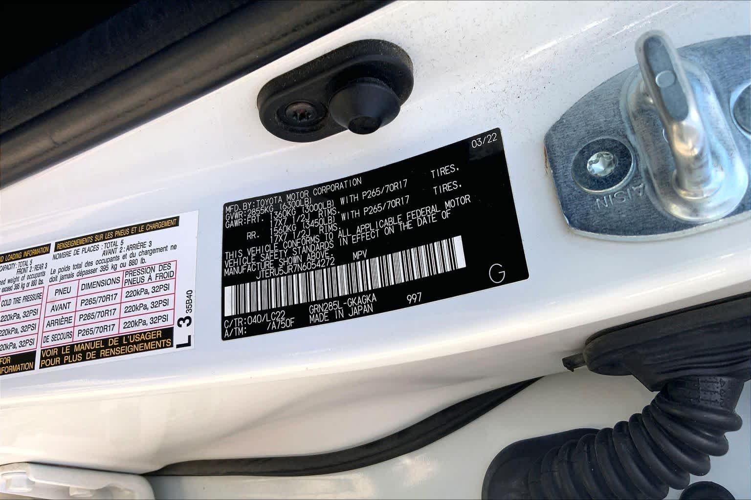 Used 2022 White Toyota TRD Off Road Premium image 34