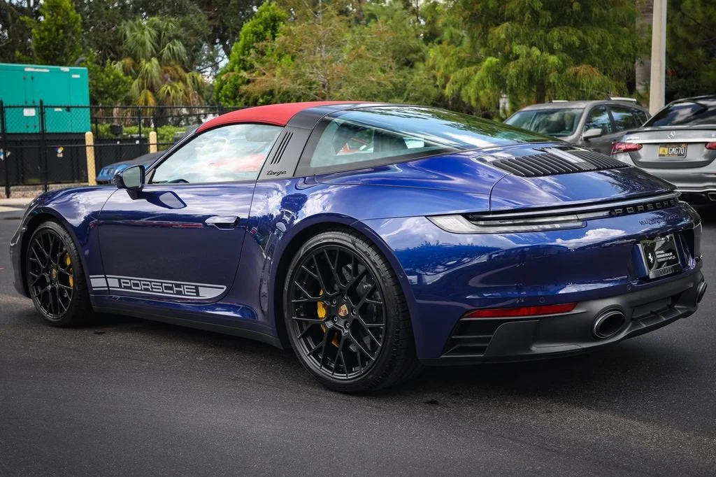 Used 2024 Gentian Blue Metallic Porsche Targa 4 GTS image 11