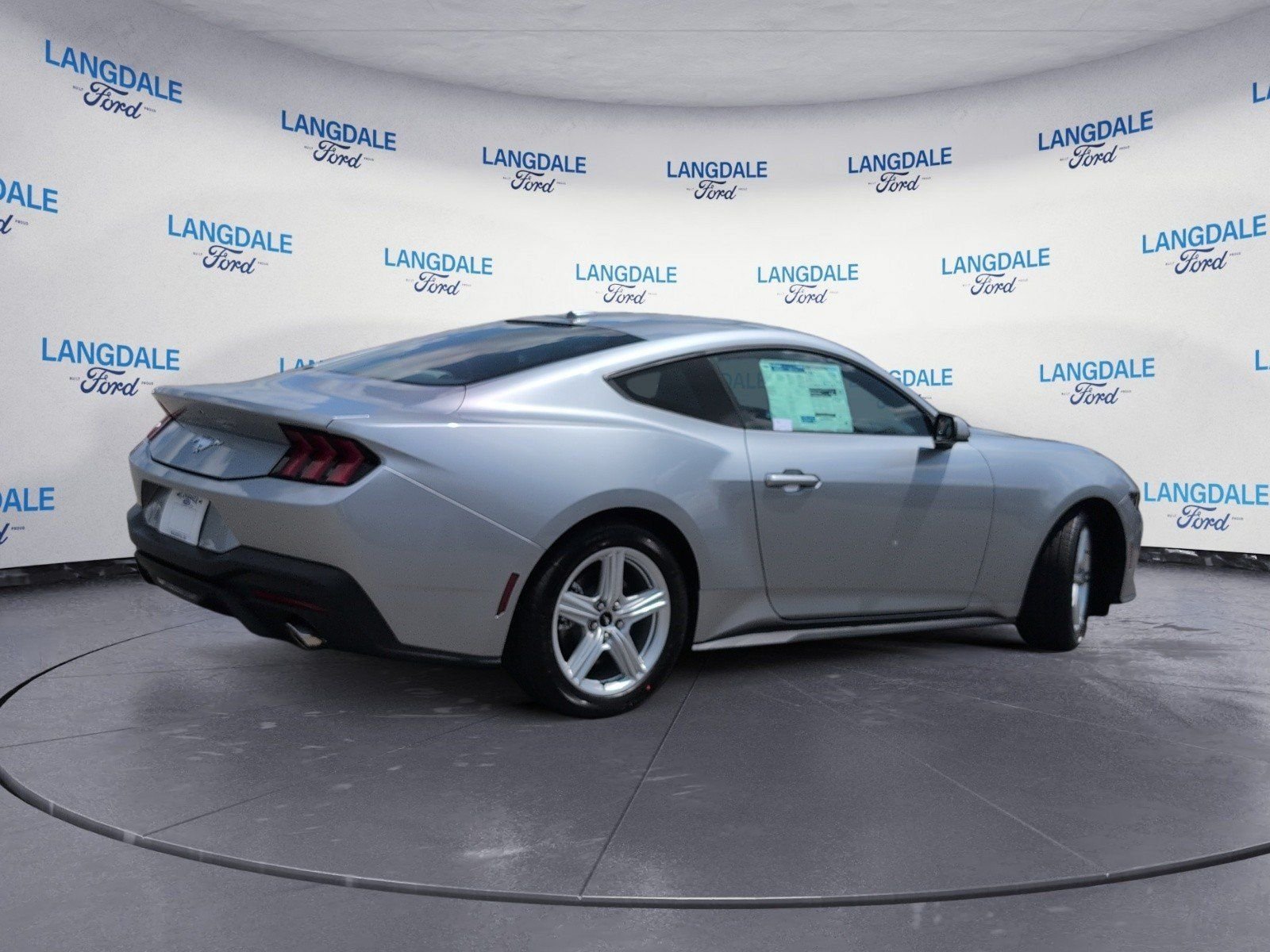 New 2026 Iconic Silver Metallic Ford EcoBoost image 4