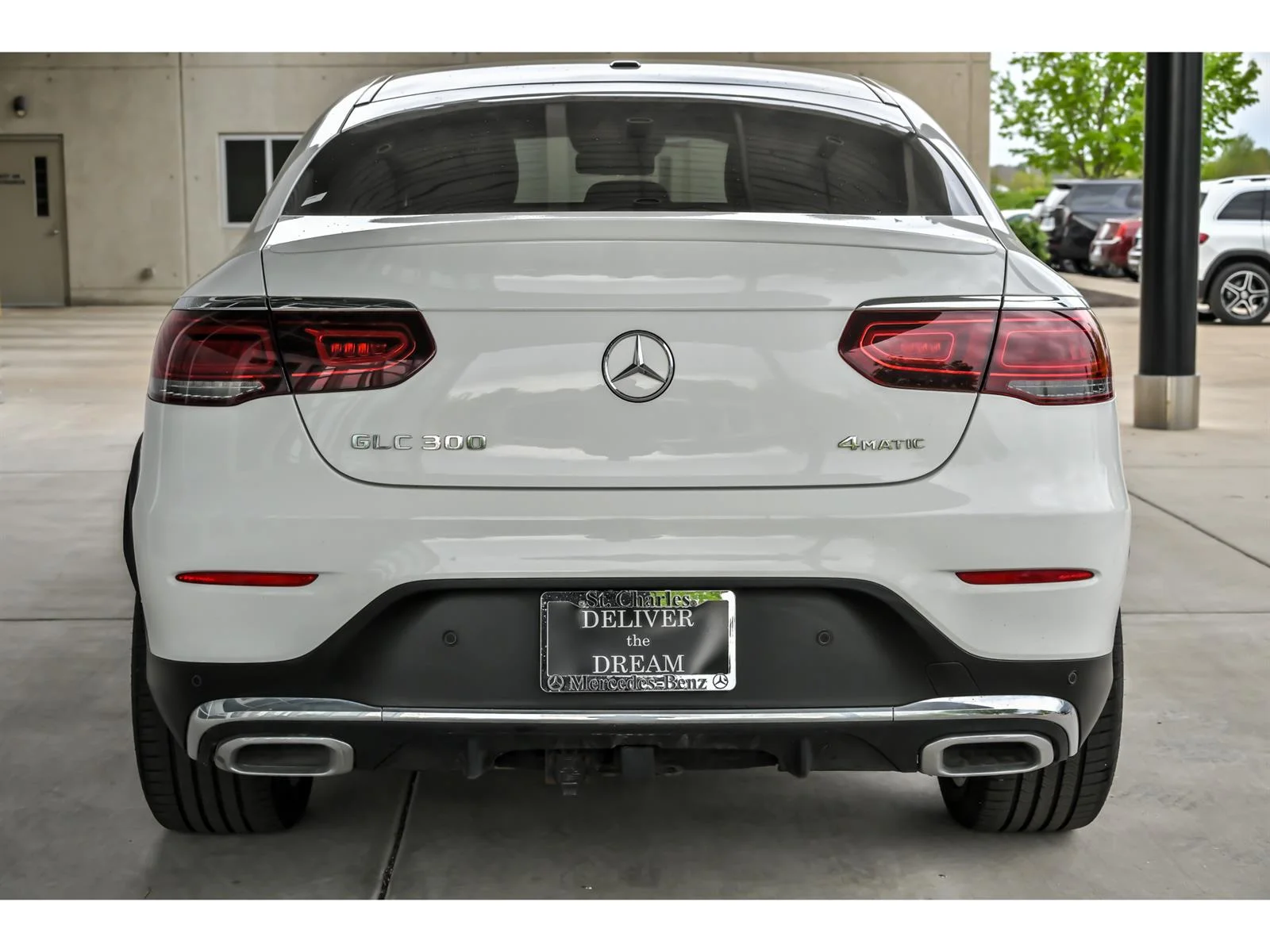 Used 2020 White Mercedes-Benz GLC 300 4MATIC® image 7