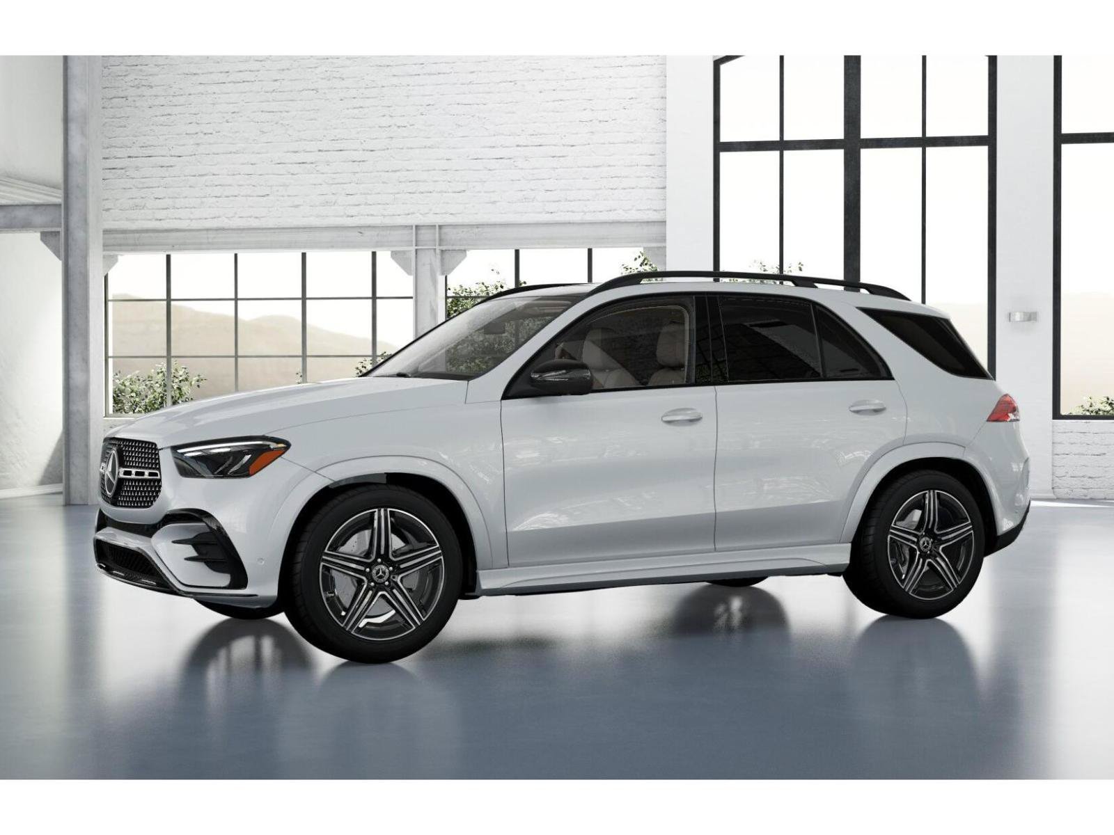 New 2026 MANUFAKTUR Moonlight White Metallic Mercedes-Benz GLE 350 image 37