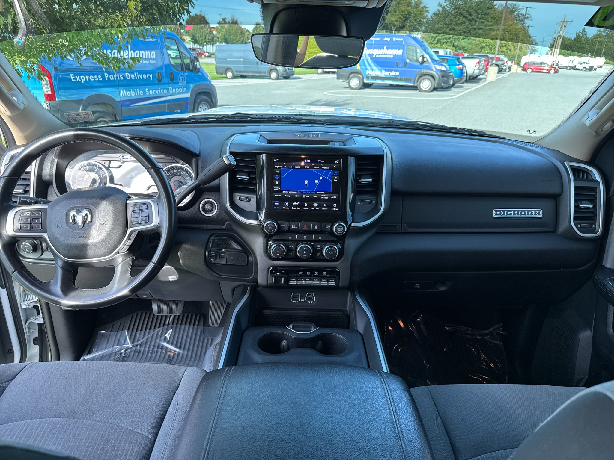 Used 2020 Bright White Clearcoat Ram Big Horn image 3