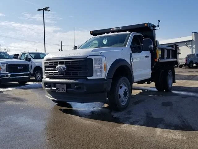 New 2026 White Ford XL Dump Truck image 6