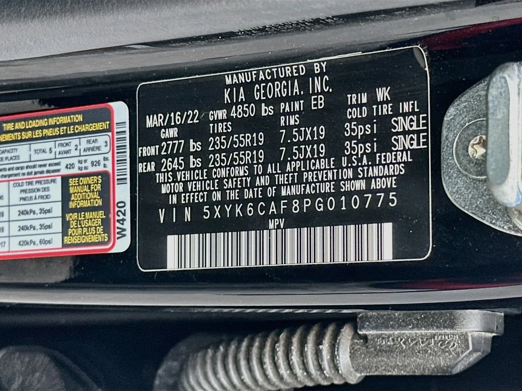 Certified Used 2023 Black Kia X-Line image 32