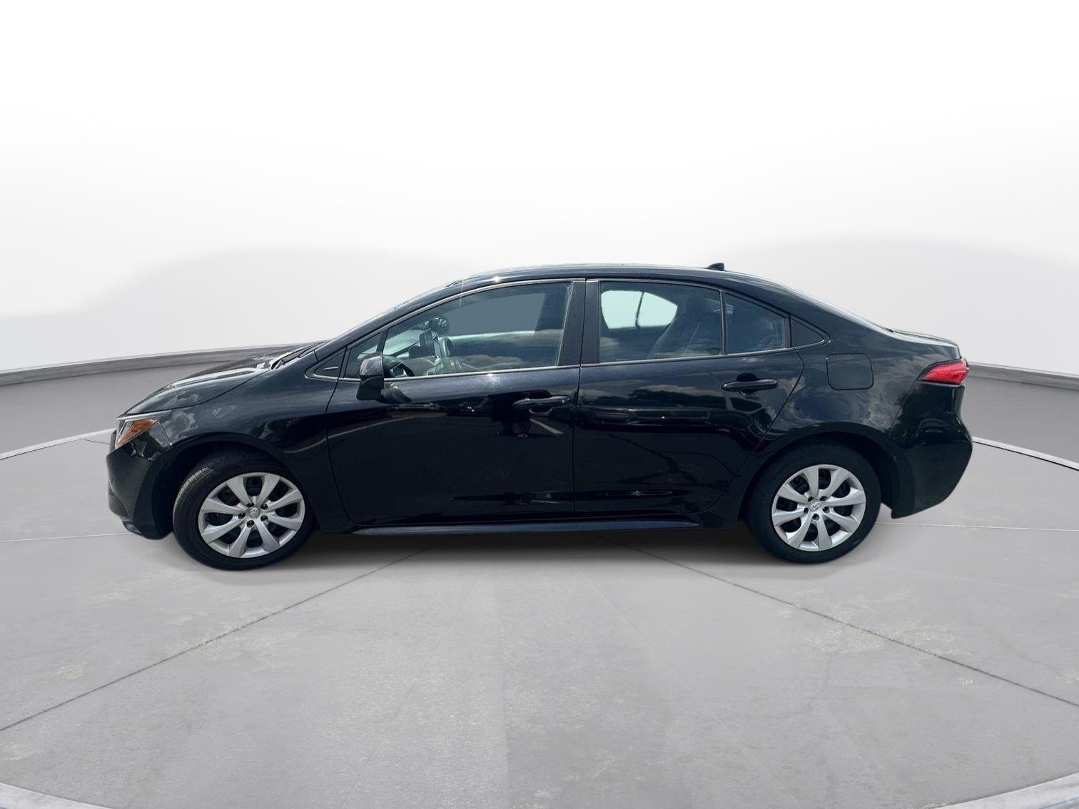 Certified Used 2024 Midnight Black Metallic Toyota LE image 9