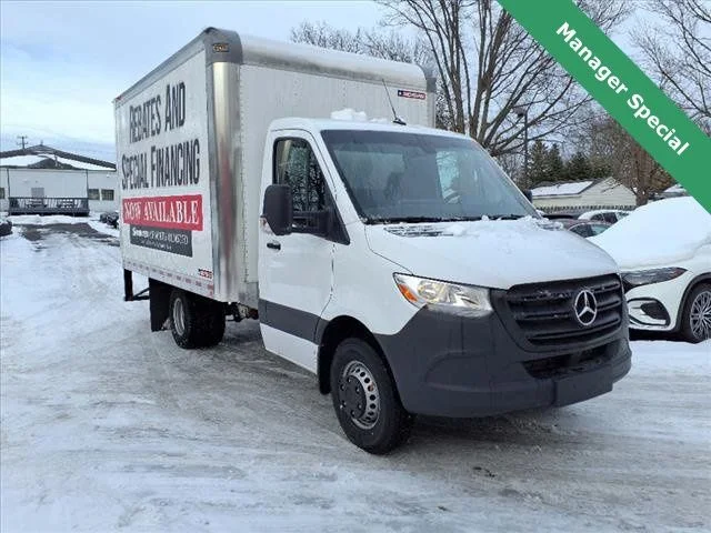 Used 2023 White Mercedes-Benz Cab Chassis 144 WB image 12