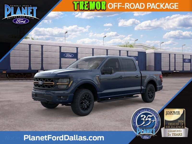 New 2026 Antimatter Blue Metallic Ford Tremor image 1