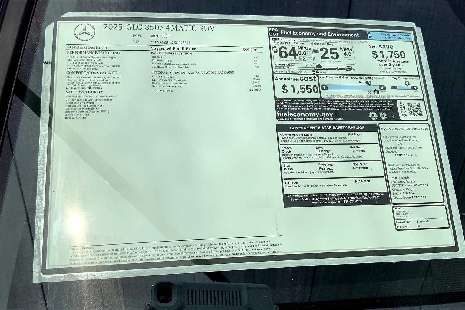 2025 Mercedes-Benz GLC Base - Photo 22
