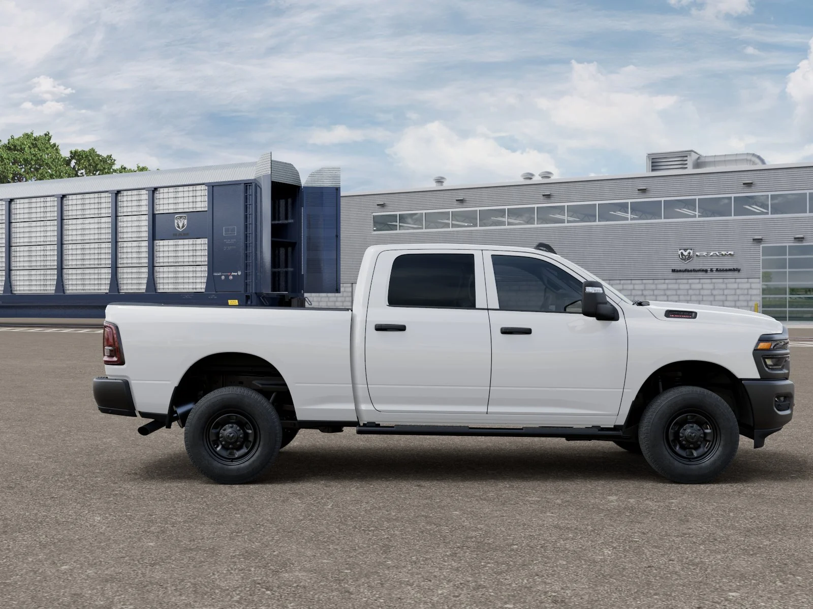 New 2026 Bright White Clearcoat RAM TRADESMAN image 12