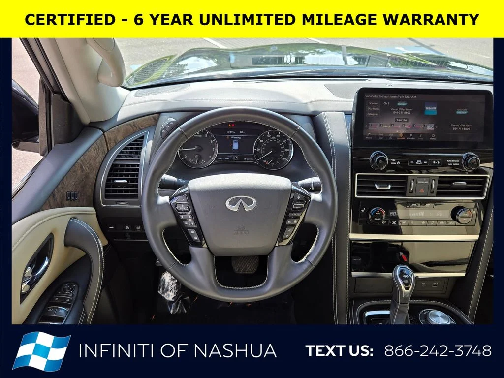 Certified Used 2023 Black INFINITI Premium Select image 9