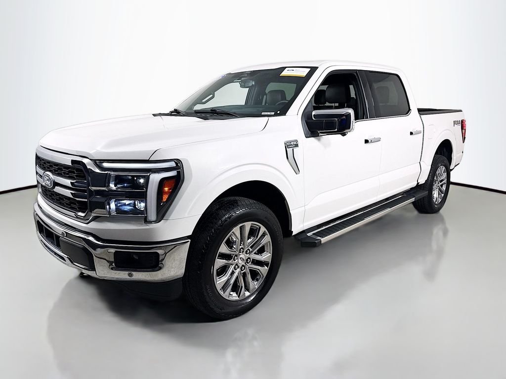 Used 2025 Star White Metallic Tri-Coat Ford LARIAT image 10