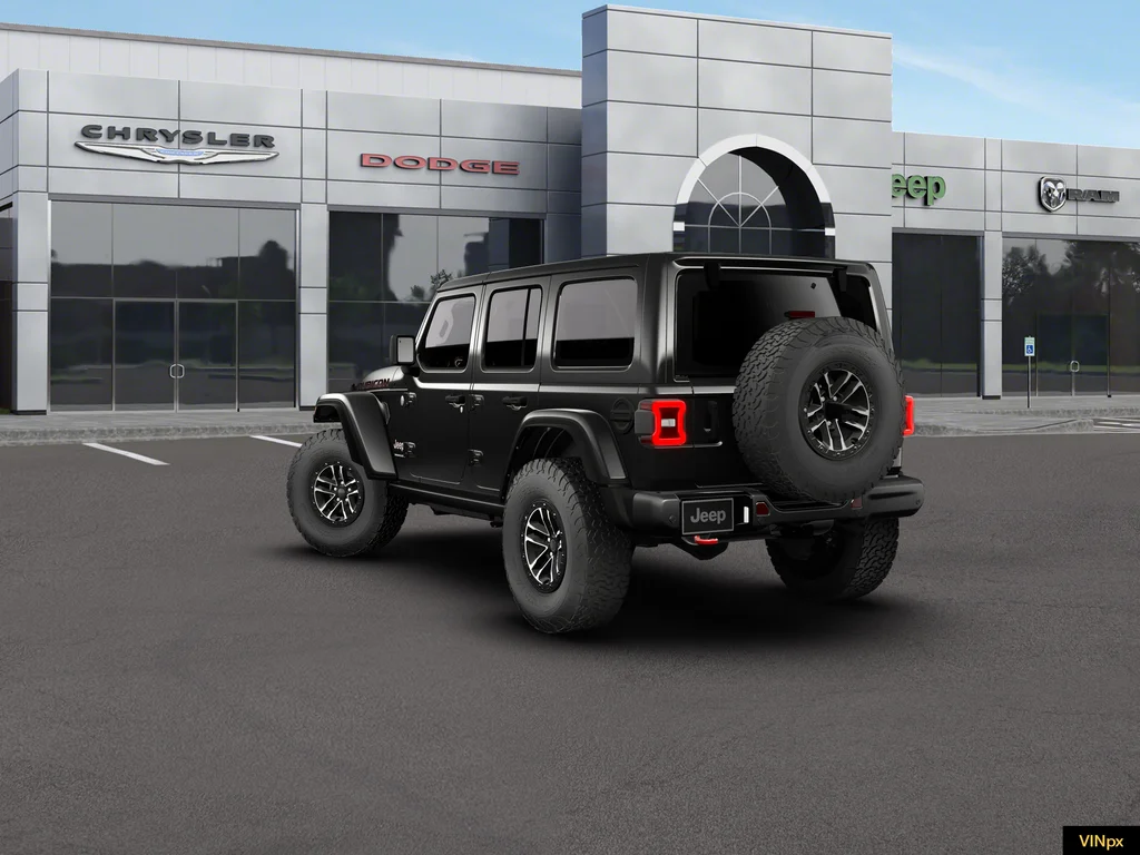 New 2026 Black Clear-Coat Exterior Paint Jeep Rubicon X image 5